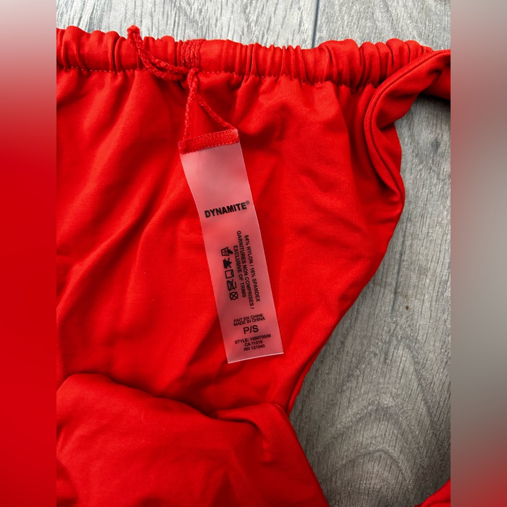 Dynamite Red Bikini - Picture 2 of 3